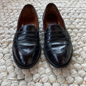 Alden Full strap slip-on shell cordovan. Size 9.5